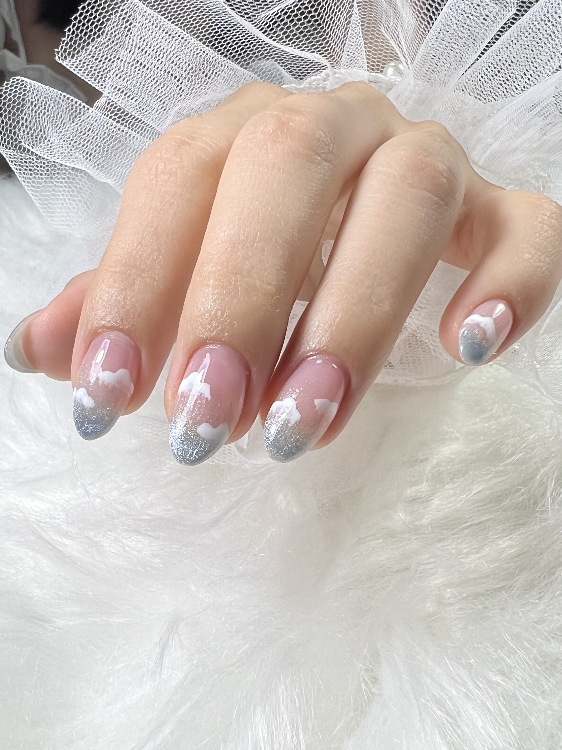 Polygel con extensión de uñas